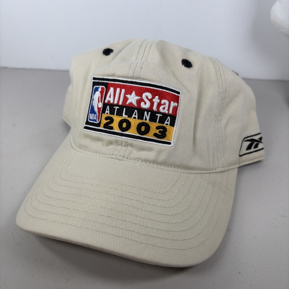 Deadstock Reebok 2003 NBA All Star Game Atlanta Strap Back Dad Hat